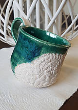 Nádoby - SmaragD Mug keramická šalka - 16490809_
