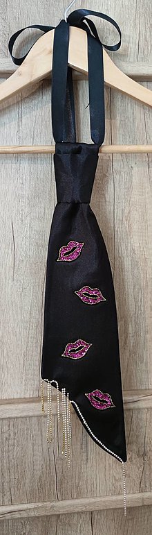 Iné doplnky - Ladies Tie (Ladies Tie KISS) - 16489667_
