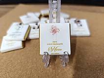 Darčeky pre svadobčanov - prvé sväté prijímanie - mini čokoládky - 16489804_