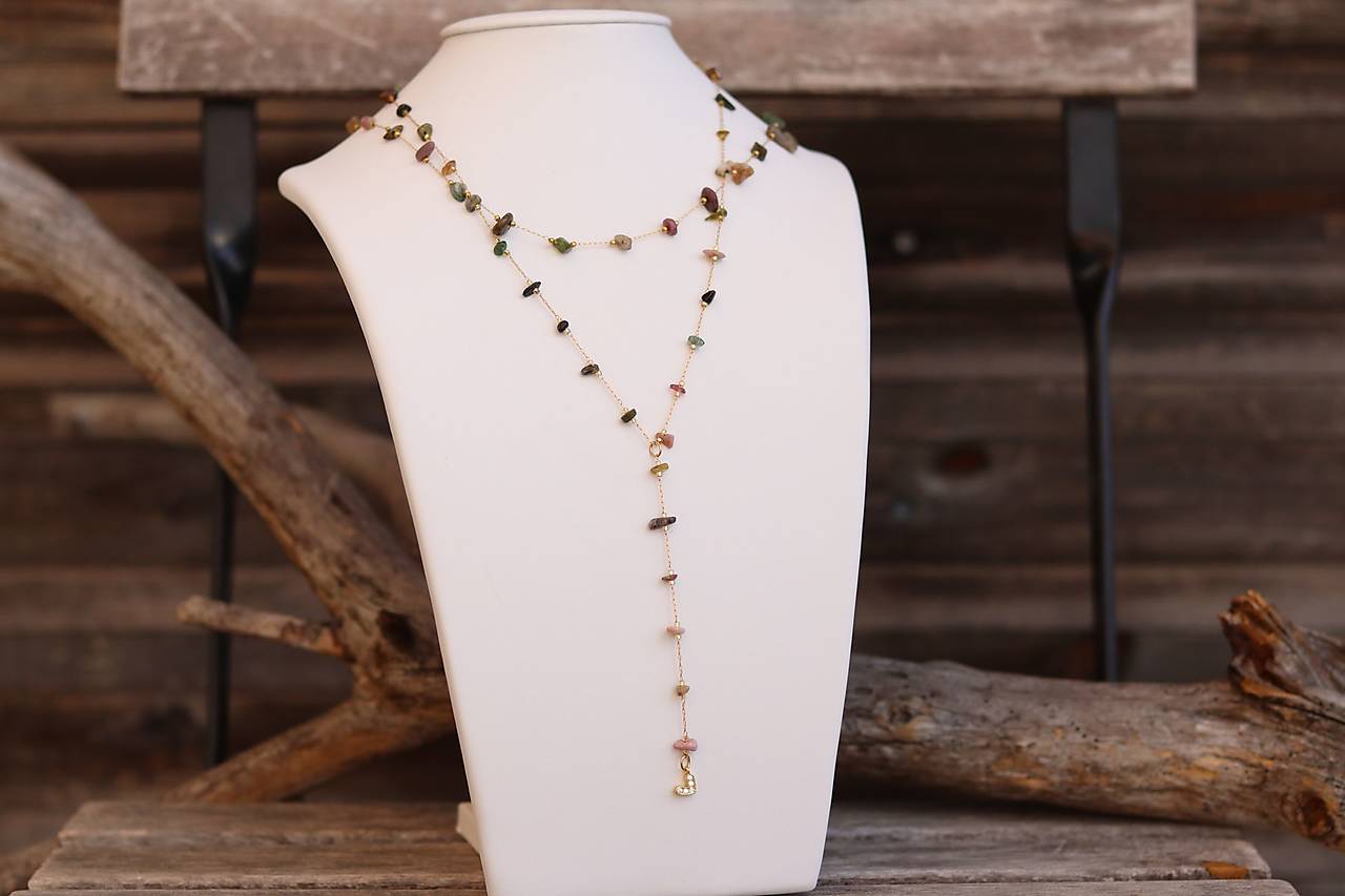 Náhrdelník turmalín