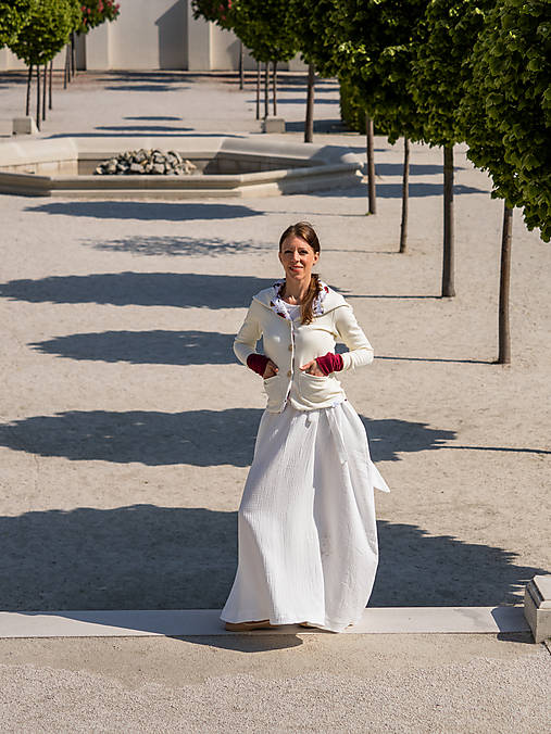 Saká - Mikino-sako (Biela) - 16493094_