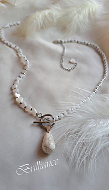 Náhrdelníky - Riečne perly v náhrdelníku - 16492830_
