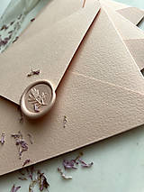 Papiernictvo - Obálky na svadobné oznámenia ručne robené ružové C6 (200g) - 16493076_