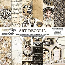 Papier - Scrapboys scrapbook papier 8x8 Art Decoria - 16495910_