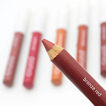 Dekoratívna kozmetika - Rúž na pery v ceruzke (bronze red) - 16495389_