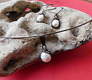 Sady šperkov - Souprava perlová v mědi - 16495789_