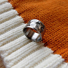 Prstene - Nerezový prsten  širší..... - 16495891_