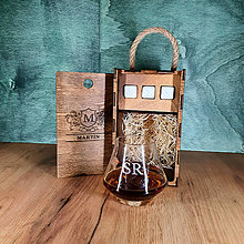 Nádoby - Personalizovaný Pohárový Set na Whisky/ Brandy/ Koňak – Specials - 16495409_