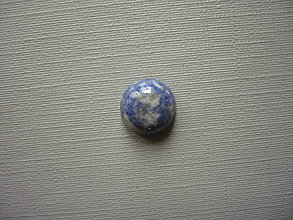 Minerály - Kabošon - lapis lazuli 8 mm, č.63Ff - 16496503_