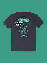 Pánske oblečenie - Unisex tričko Galactic taste - Inkoustově šedá - 16494237_