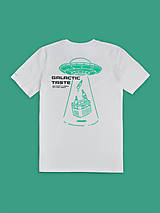 Pánske oblečenie - Unisex tričko Galactic taste - Biela - 16494251_