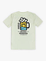 Pánske oblečenie - Unisex tričko Golden treasure - Svetlo zelená - 16494272_