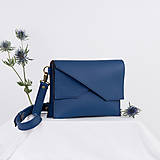 Kožená kabelka Margot Raw (style blue)