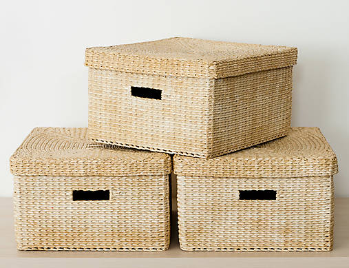 Úložné priestory & Organizácia - Úložné boxy s vrchnákom - 16497265_