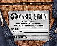 Batohy - Marco Gemini DENIM large batoh - 16497729_