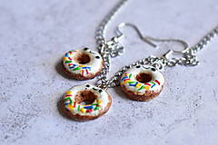 Sady šperkov - Súprava Donuts - 16497062_