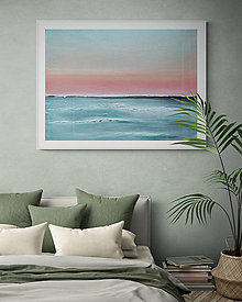 Obrazy - Západ slnka nad oceánom I Art Print - 16498187_