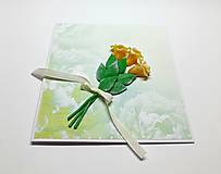 Papiernictvo - Pohľadnica ... kytica ruží (aj) k narodeninám II - 16499380_