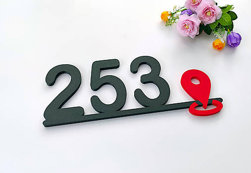  - Číslo na dom - spojené číslice GOOGLE (výška číslic 12cm - 5-8 znakov) - 16499842_