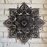 Mandala na stenu - Kvet  