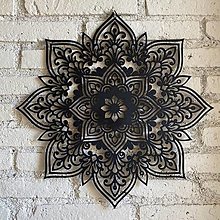 Dekorácie - Mandala na stenu - Kvet - 16499246_