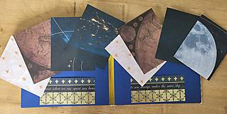 Papiernictvo - Scrapbook fotoalbum hviezdy - 16500204_