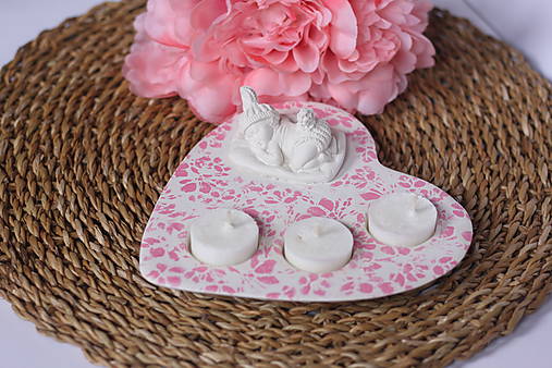 Svietidlá - Svietnik s bábätkom na krstiny - 16504482_