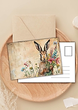 Papiernictvo - Pohľadnica " kvety Tebe " - 16503399_