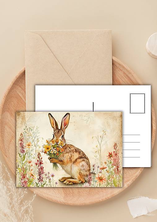 Papiernictvo - Pohľadnica " kvety pre Teba " - 16503362_