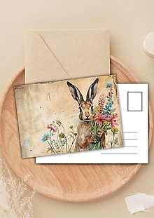 Papiernictvo - Pohľadnica " kvety Tebe " - 16503399_