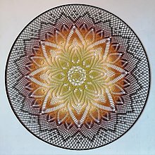 Dekorácie - Mandala "Metamorfóza" - 16503626_