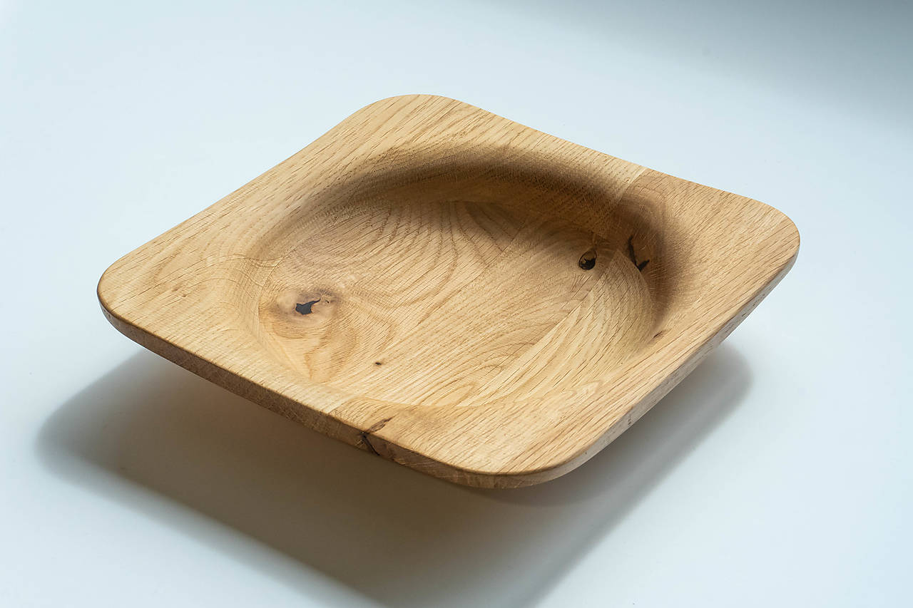Drevená miska (dub)