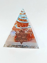 Dekorácie - jemná harmonizačná pyramída - 16507869_