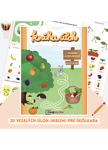 Hračky - Kniha úloh - Ovocie a zelenina - 16508489_