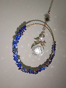 Dekorácie - Malí anjelikovia O:)  (Lapis lazuli) - 16508538_