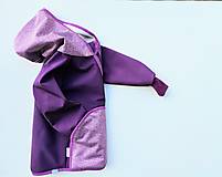 Detské oblečenie - Softshellka "violet" - 16508928_