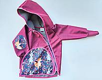 Detské oblečenie - Softshellka jarná "rabbit&fox" - 16508985_