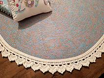 Úžitkový textil - Háčkovaný koberec - 16511322_