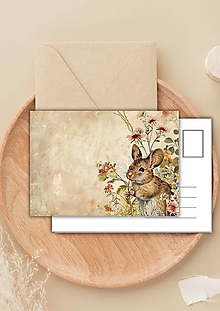 Papiernictvo - Pohľadnica "pozdrav myšičky" - 16509376_