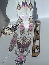 Sady šperkov - Set "Angel": náhrdelnik, náramok a náušnice, tkane z rokajlových korálok Preciosa, ručná výroba - 16509246_