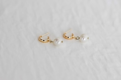 Náušnice - Minimalistické perlové náušnice - 16511869_