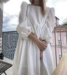 Šaty - Ľanové šaty Liz - 16512160_