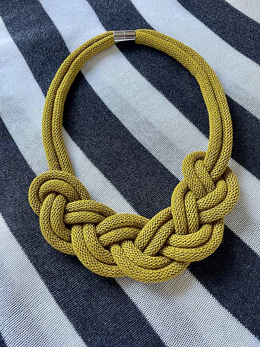 Náhrdelníky - Kolekcia - spicy yellow (Spicy yellow) - 16511503_