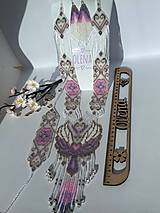 Sady šperkov - Šperky zo seta "Angel" kusový predaj: náhrdelnik, náramok a náušnice, tkane z rokajlových korálok Preciosa, ručná výroba - 16512558_