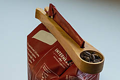 Príbory, varešky, pomôcky - Štipec na kávu s naberačkou - 16512420_