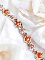 Náramky - Horehronské perly | pôvabný perlový náramok vo farbe roka 2024 - 16514528_