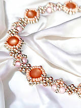 Náramky - Horehronské perly | pôvabný perlový náramok vo farbe roka 2024 - 16514529_