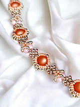 Náramky - Horehronské perly | pôvabný perlový náramok vo farbe roka 2024 - 16514530_
