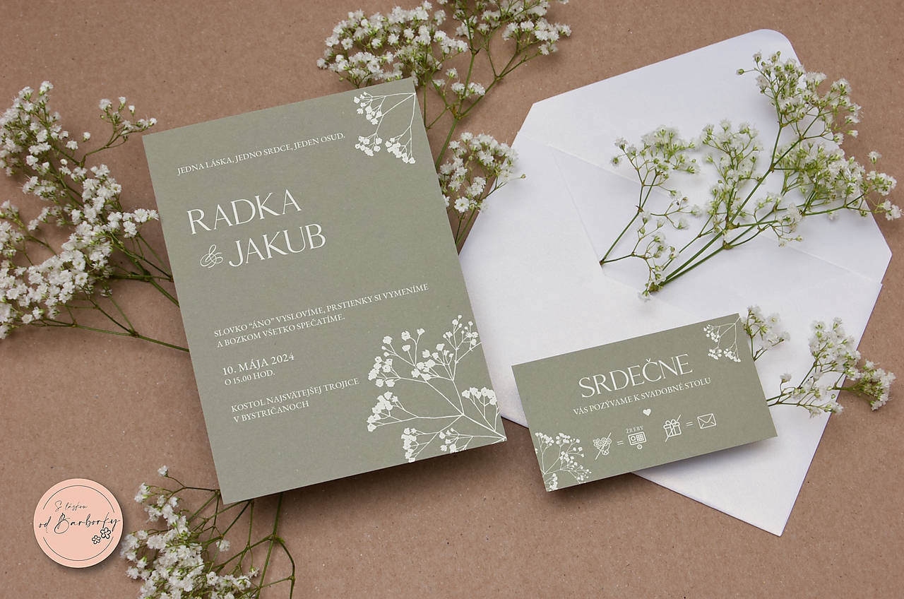 Svadobné oznámenie C#56