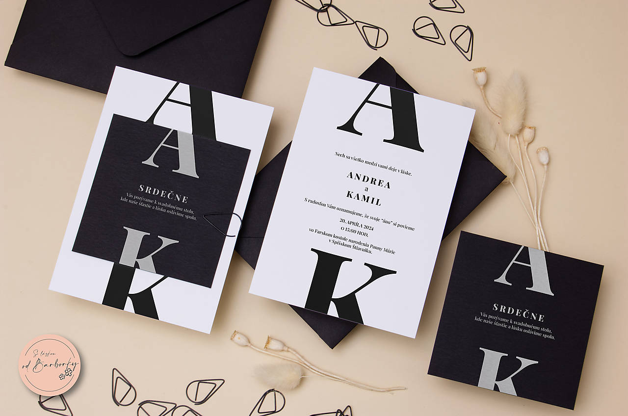 Svadobné oznámenie C#64